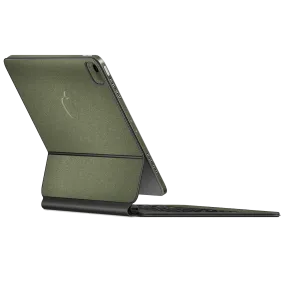 Magic Keyboard for iPad AIR 4/5 Military Green Metallic Skin