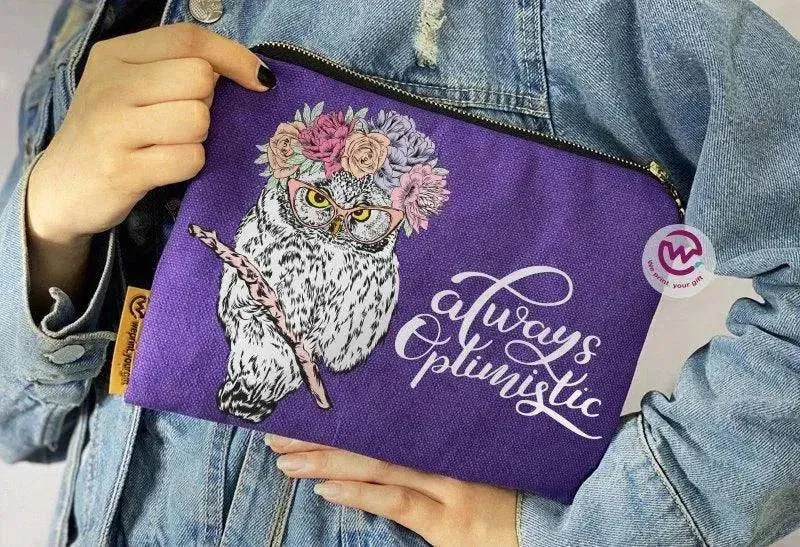 Makeup & Pencil Case - Owl-A