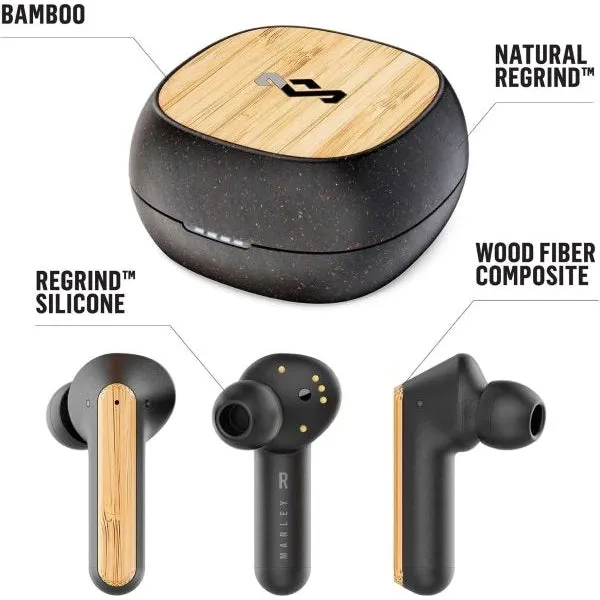 Marley Redemption ANC Bluetooth Wireless In-Ear Earphones