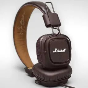 Marshall Major Headphones - Brown