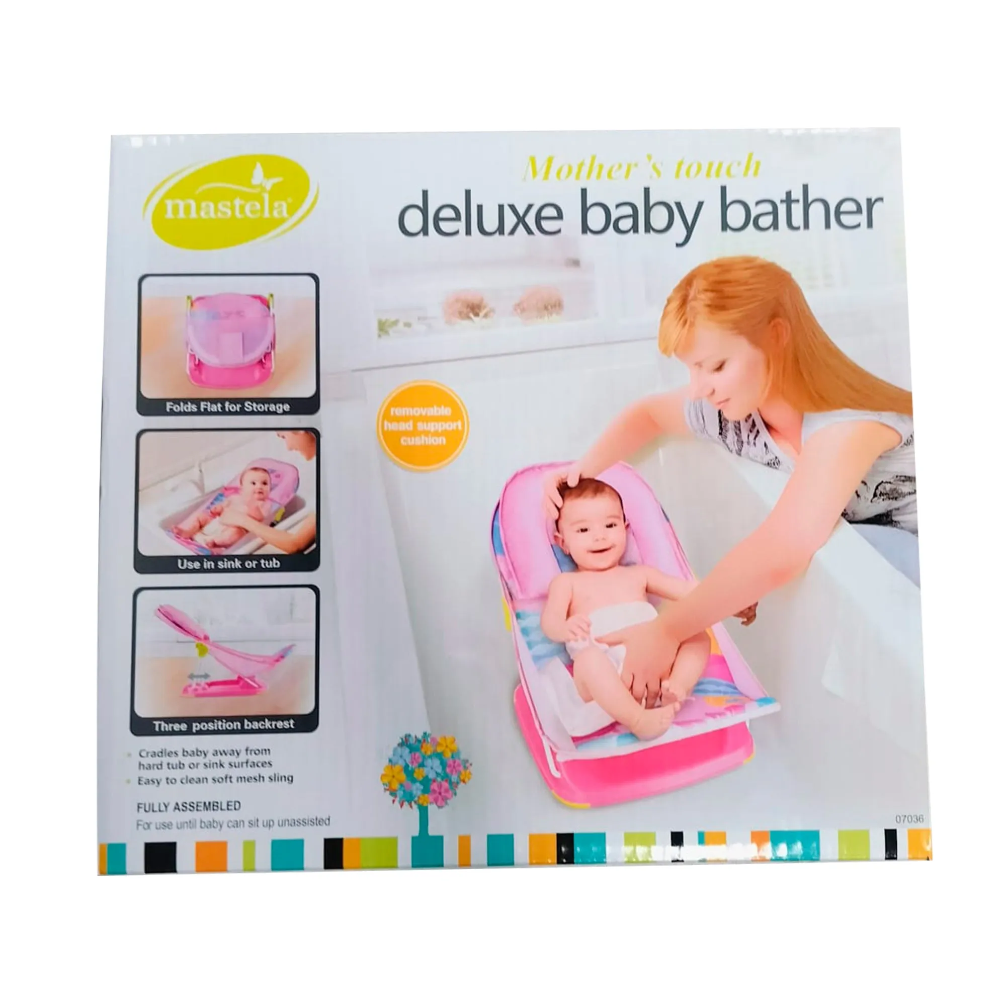 Mastela Bather Deluxe Baby Bather Teal Birth  to 6M