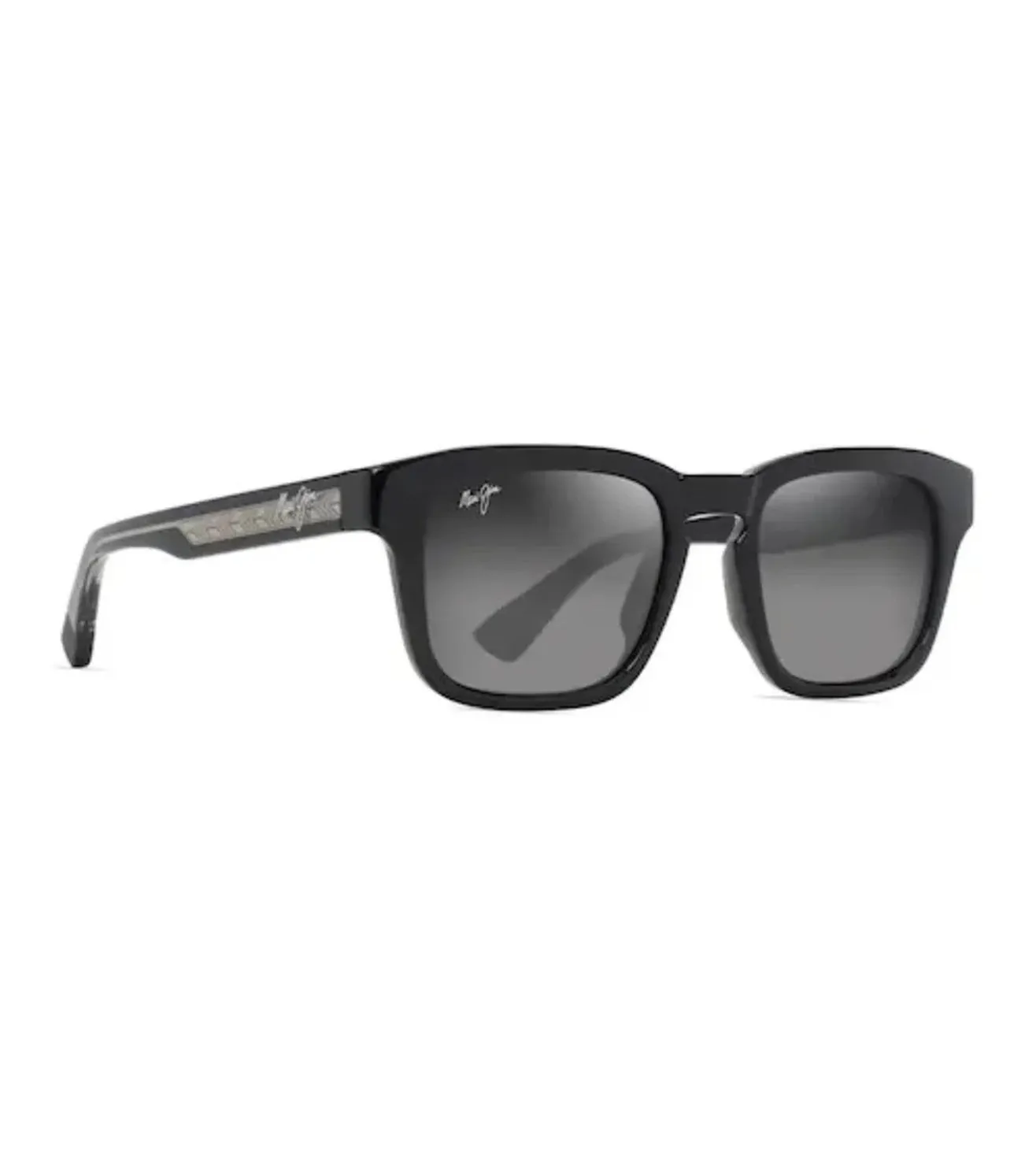 Maui Jim Unisex Grey Wayfarer Sunglasses