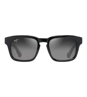 Maui Jim Unisex Grey Wayfarer Sunglasses