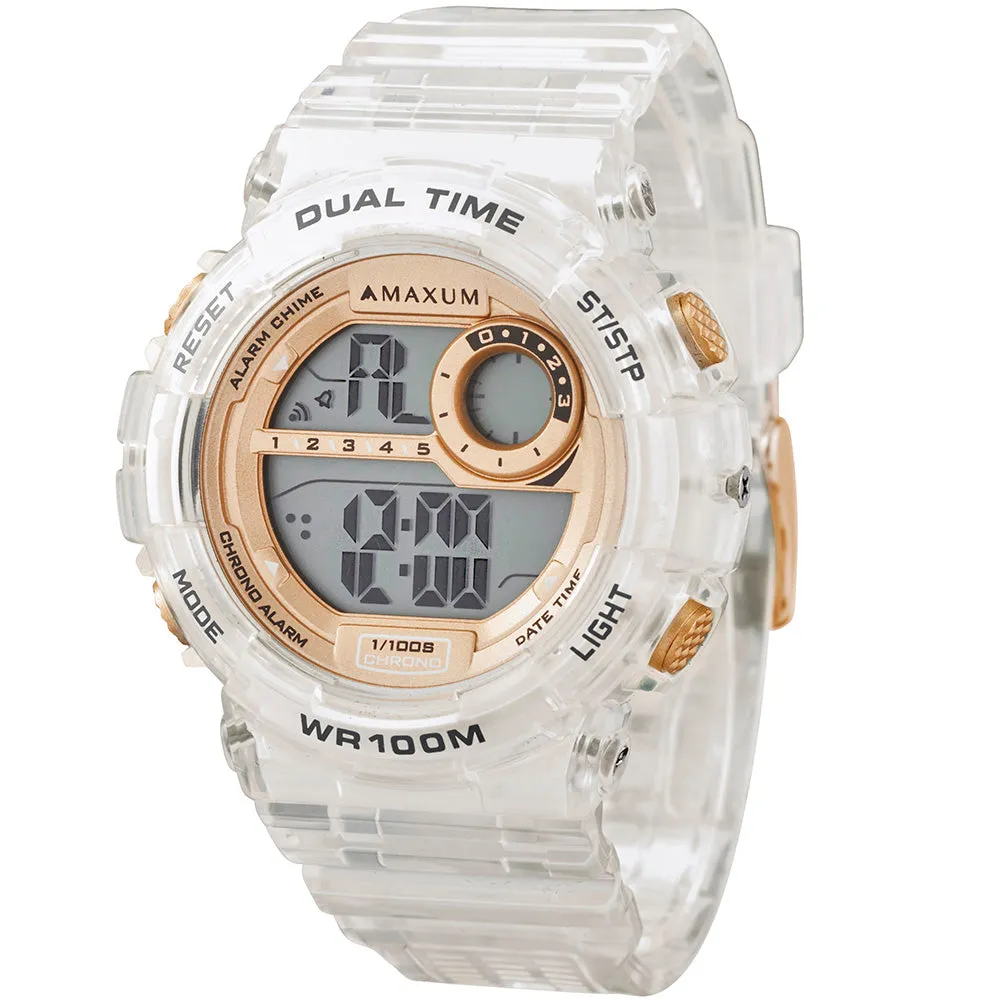 Maxum X2316G2 Endurance White Digital Watch