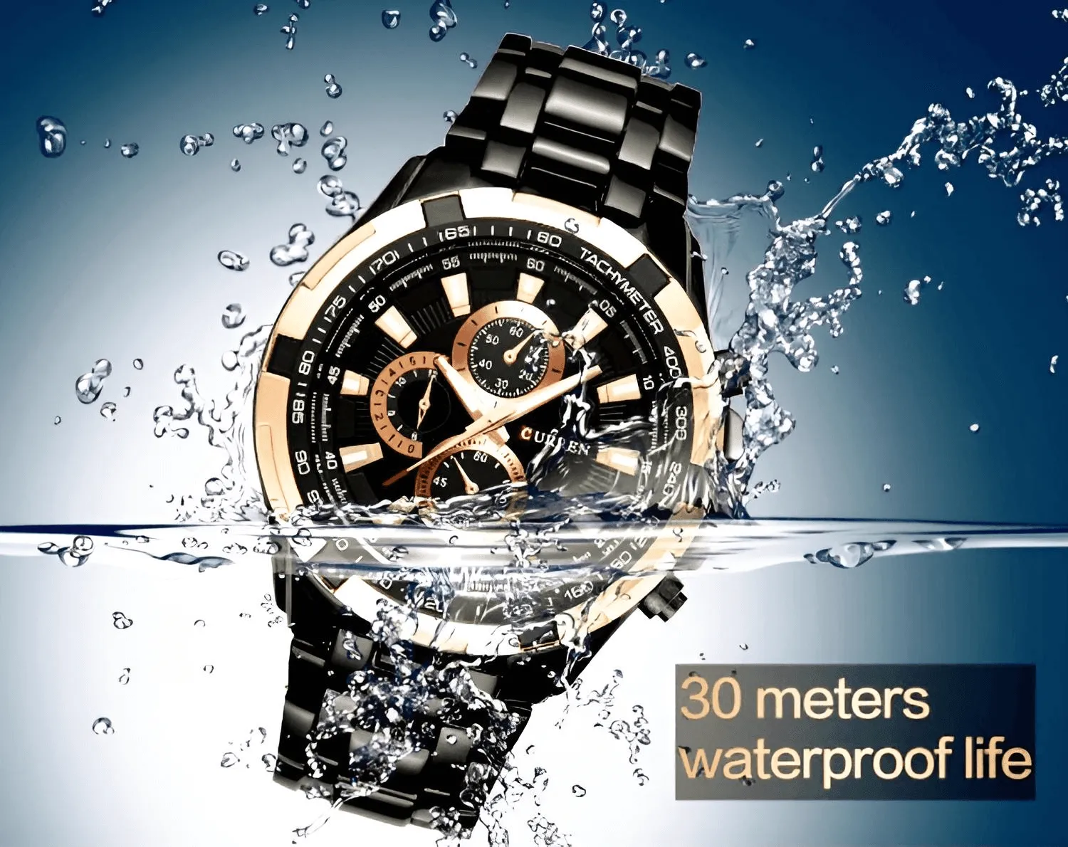 Men's Luxury Waterproof Watch