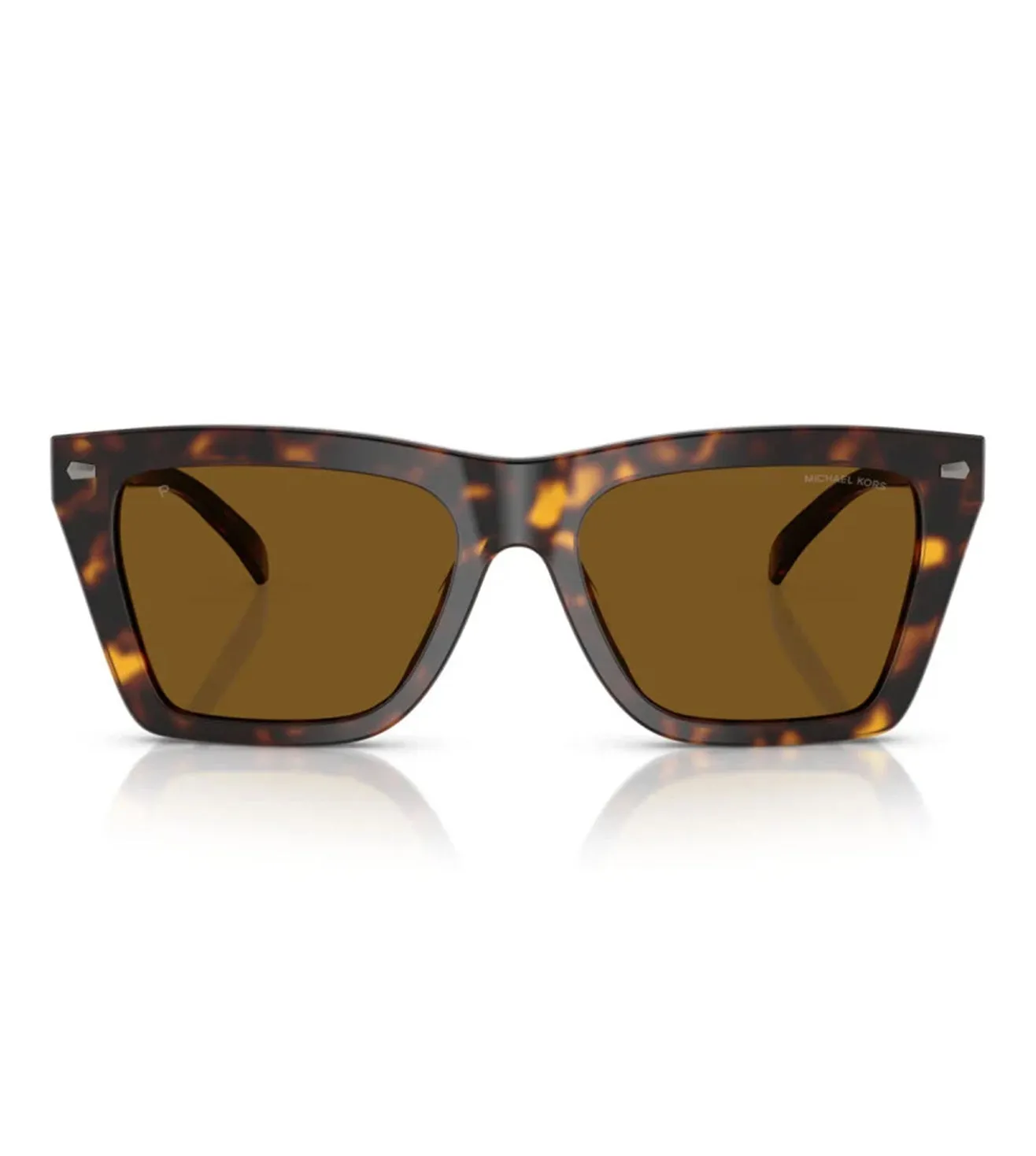 Michael Kors Men's Dark Brown Square Sunglasses