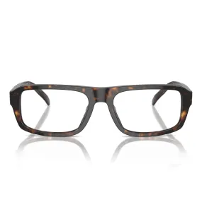 Micheal Kors Men's Dark Tortoise Rectangular Optical Frame