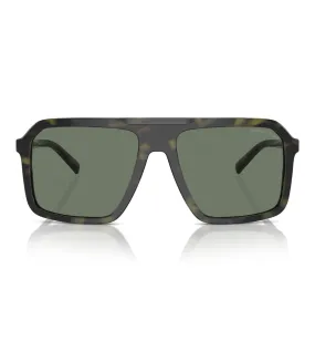 Micheal Kors Men's Green Aviator Sunglasses