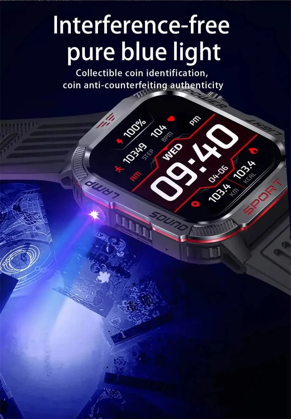 Military-Grade GPS Smartwatch