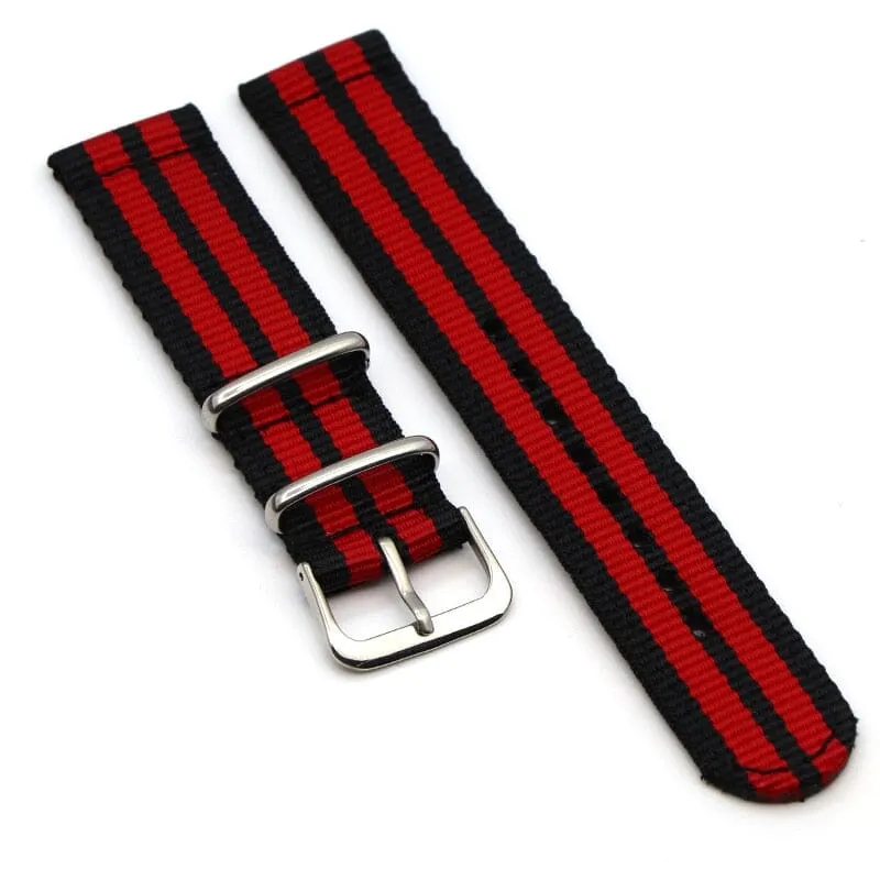 Nato Nylon Watch Straps Compatible with the Seiko 22mm Range