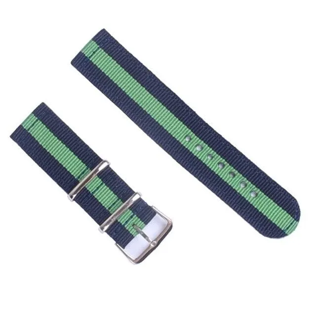 Nato Nylon Watch Straps Compatible with the Seiko 22mm Range