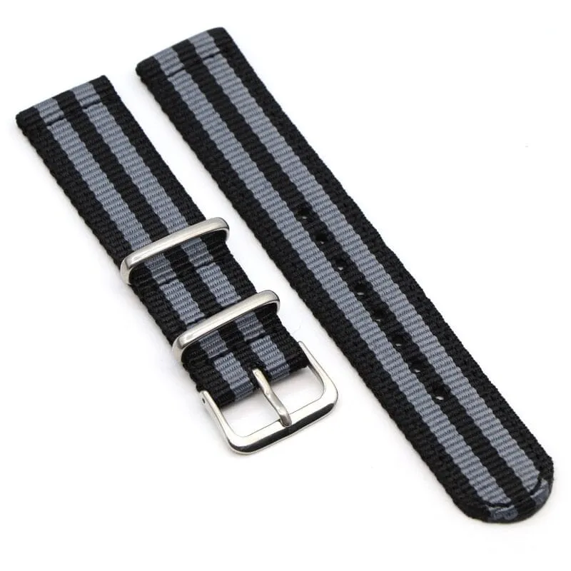 Nato Nylon Watch Straps Compatible with the Seiko 22mm Range