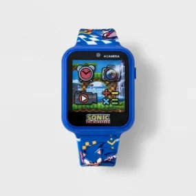 New - Boys' Sega Sonic the Hedgehog Interactive Smart Watch - Blue