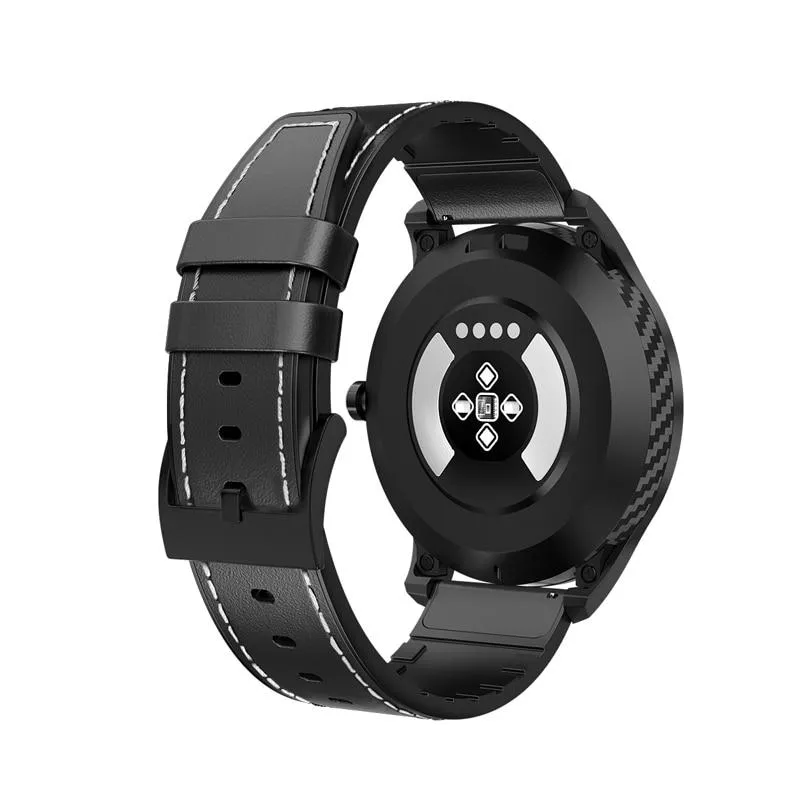 New IP68 Waterproof 1.3 Full Round HD Screen Fitness Tracker Smartwatch iPhone Samsung Xiaomi