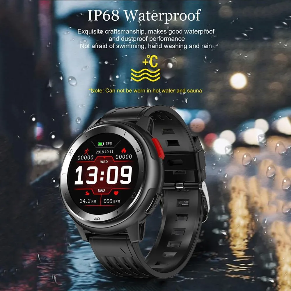 New IP68 Waterproof Bluetooth Sport Smartwatch Fitness Tracker Heart Rate Monitor Smart Watch