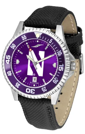 Northwestern Wildcats Competitor Men’s Watch - AnoChrome - Color Bezel