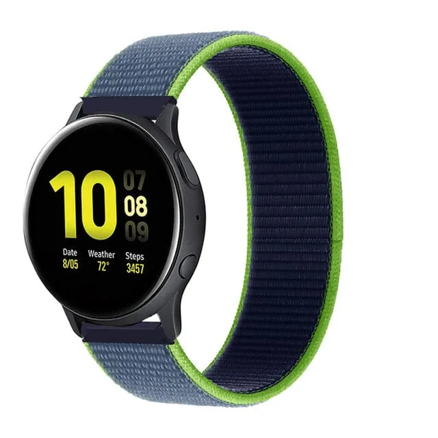 Nylon Sports Loop Watch Straps Compatible with the Fitbit Charge 3