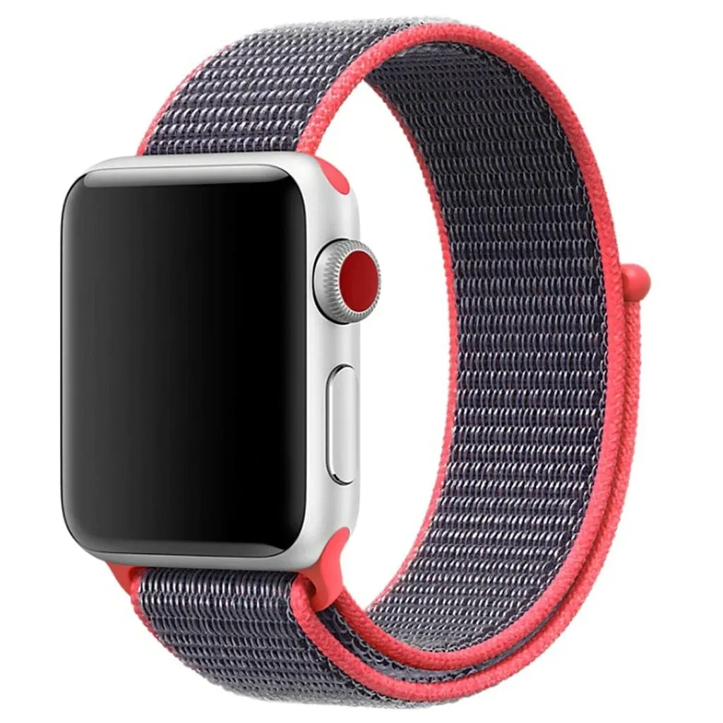 Nylon Sports Loop Watch Straps Compatible with the Fitbit Charge 3