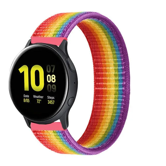 Nylon Sports Loop Watch Straps Compatible with the Oppo Watch 46mm