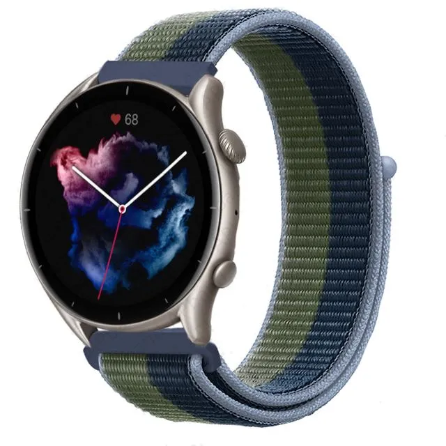 Nylon Sports Loop Watch Straps Compatible with the Samsung Galaxy Watch 42mm