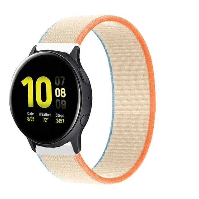 Nylon Sports Loop Watch Straps Compatible with the Xiaomi Amazfit Bip 3 Pro