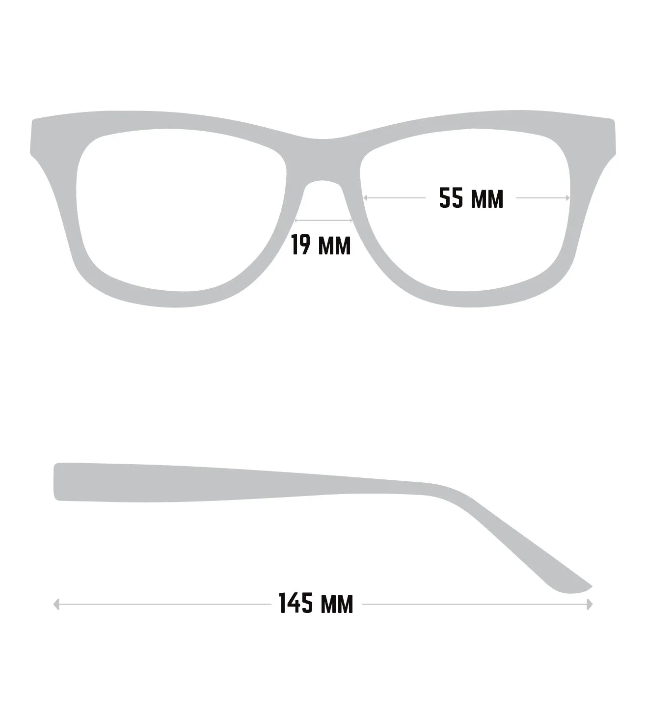 Omega Men's Shiny Black Square Optical Frame