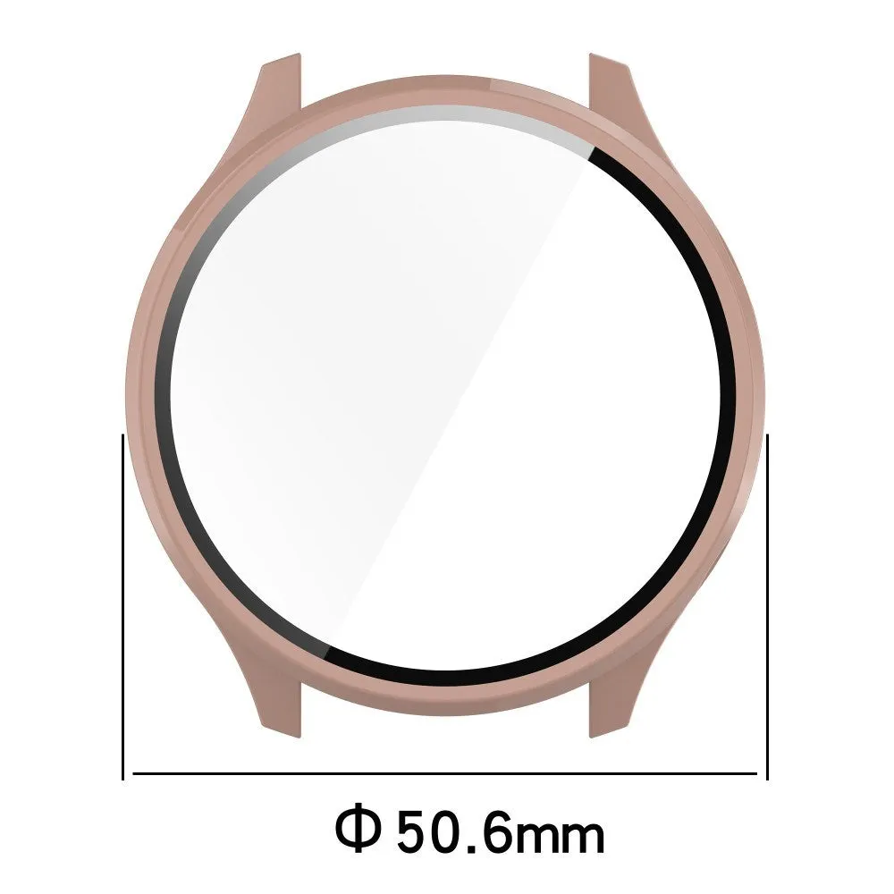 OnePlus Watch 2R Cover - Hærdet Glas - Lyserød