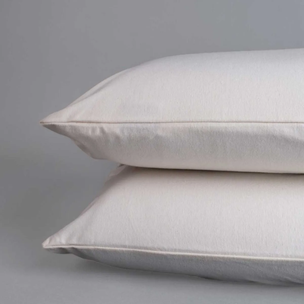 Organic Cotton Waterproof Pillow Case Encasement Pair