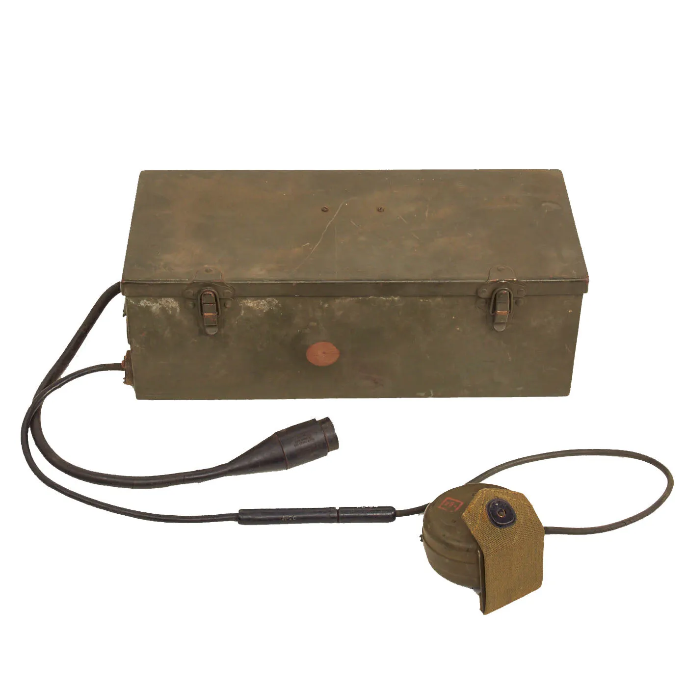 Original U.S. WWII 1945 Dated SCR 625-C Mine Detector