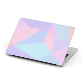 Personalized Macbook Hard Shell Case - Colorful Geometric Concrete