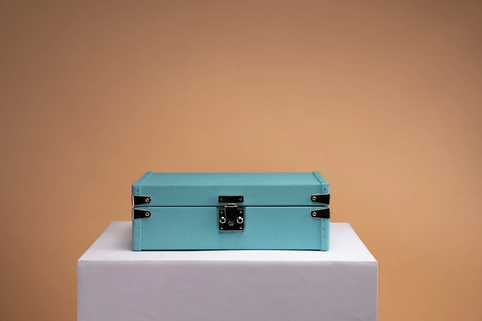 Petra Watch Case - Togo Tiffany Blue