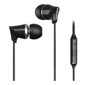 Philips Headphones With Mic TAE1136BK/94