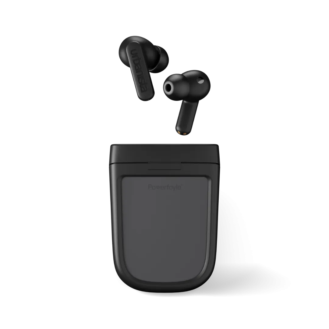 Phoenix Solar Powered Bluetooth Earphones - Black