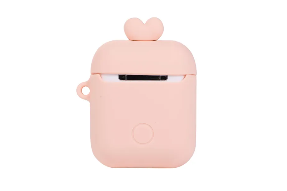 Pink Silicone AirPod Holder