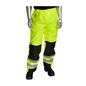 PIP 318-1771-LY/3X ANSI 107 Class E Ripstop Reinforced Overpant