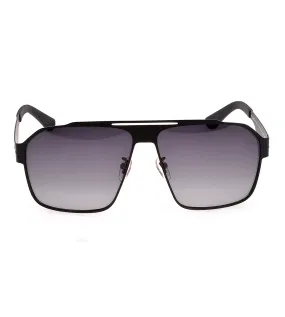 Police Unisex Smoke Gradient Square Sunglasses