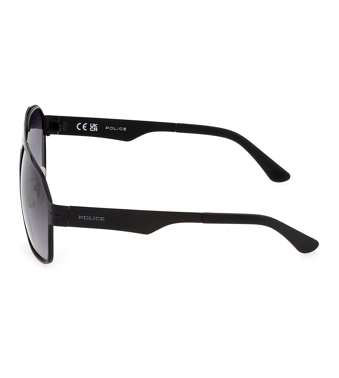 Police Unisex Smoke Gradient Square Sunglasses