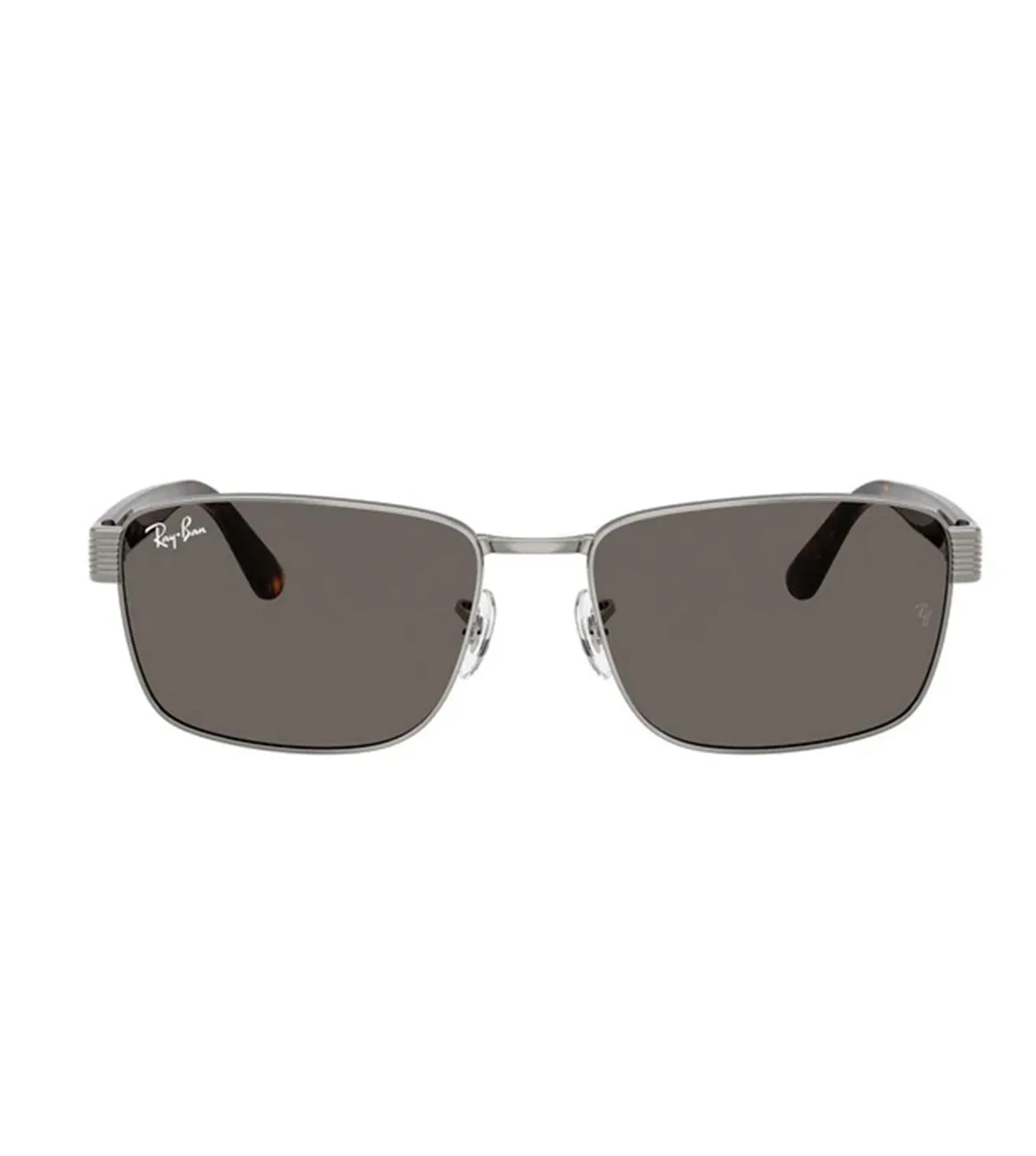 Ray Ban Men's Dark Grey Square Sunglasses