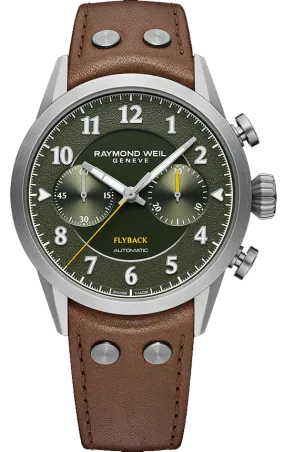 Raymond Weil Freelancer Pilot Flyback Chronograph 7783-TIC-05520 Limited Edition