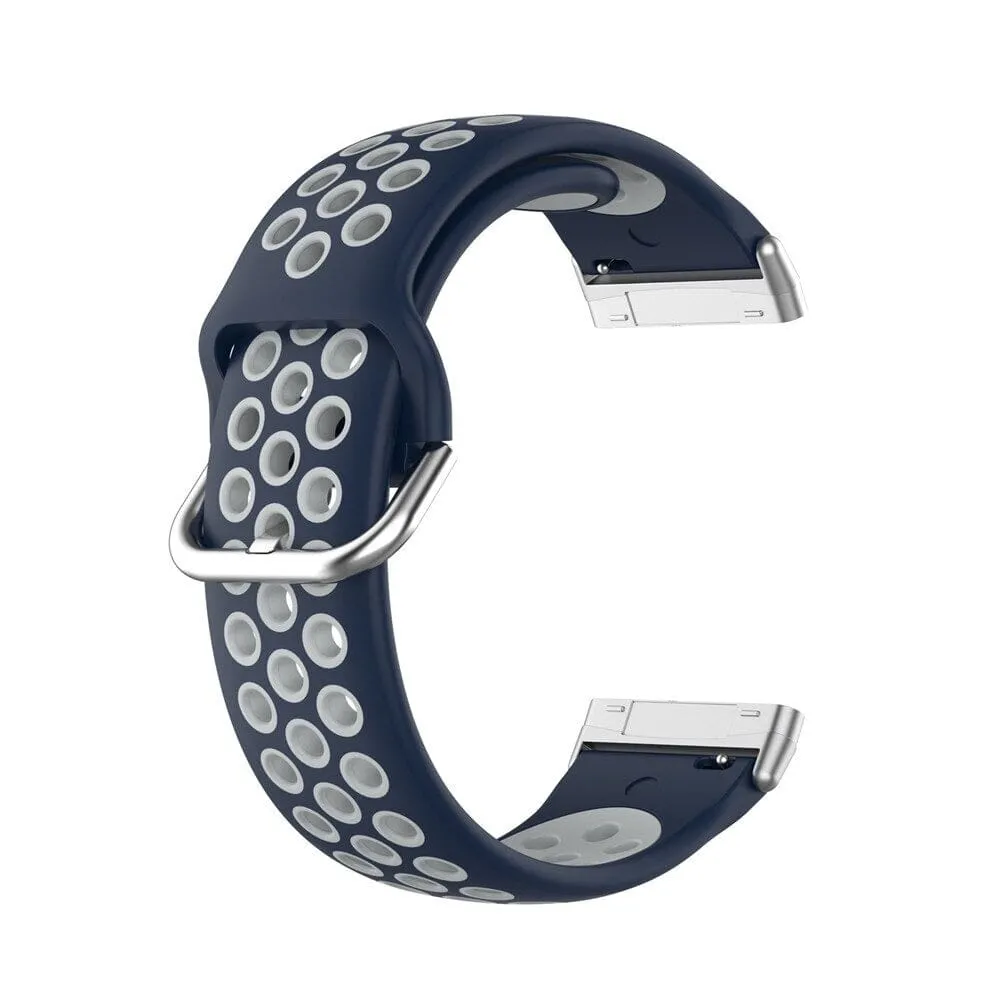 Replacement Silicone Sports Watch Strap Compatible with the Fitbit Sense & Versa 3