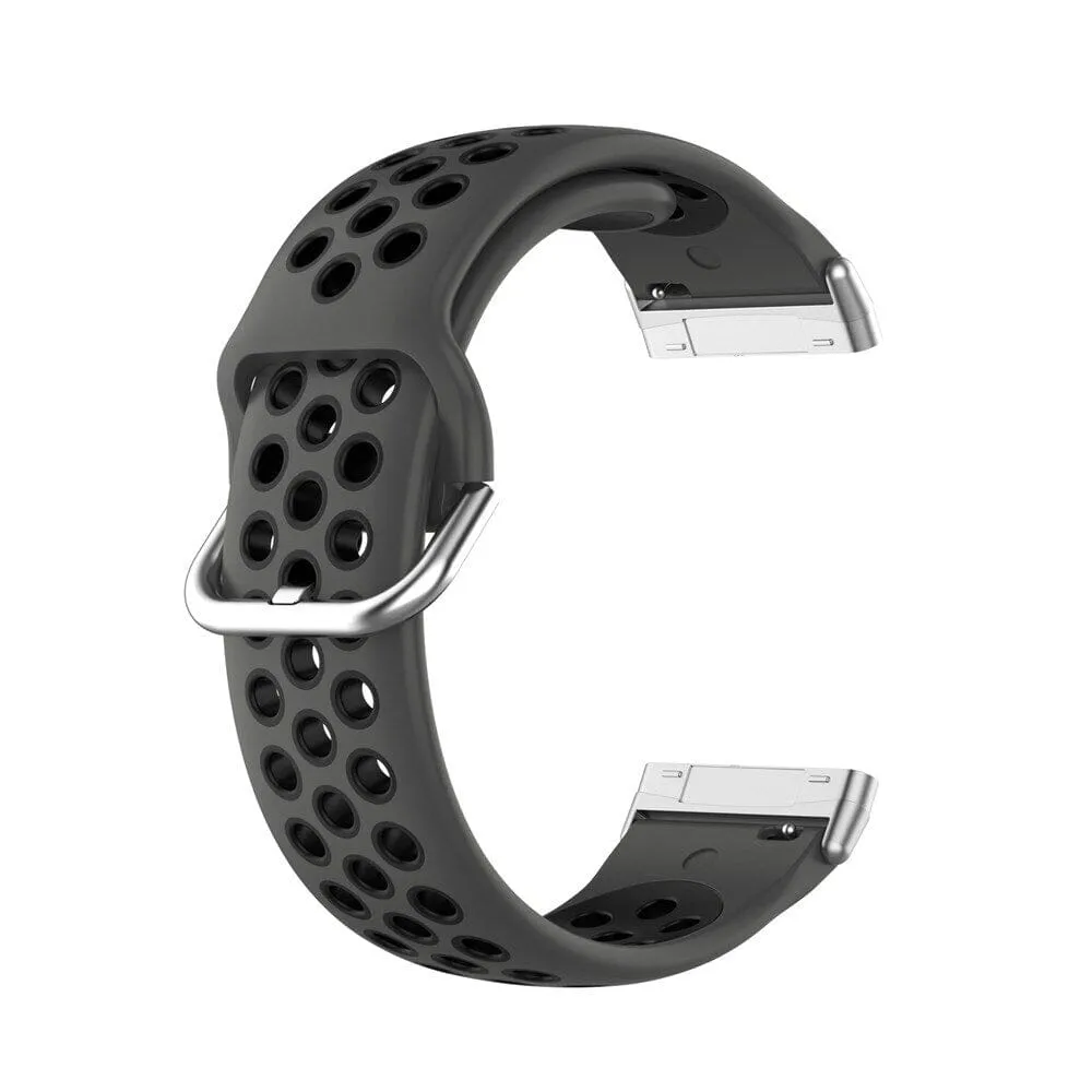 Replacement Silicone Sports Watch Strap Compatible with the Fitbit Sense & Versa 3