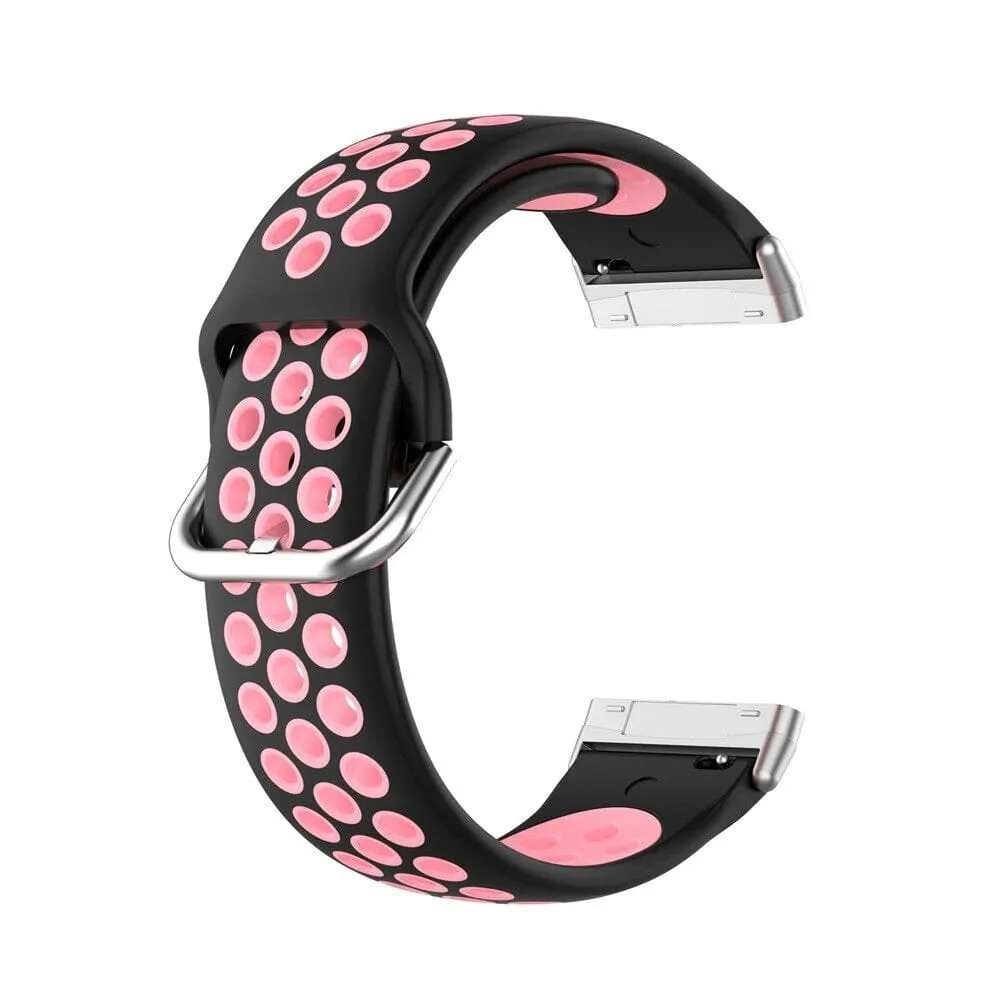 Replacement Silicone Sports Watch Strap Compatible with the Fitbit Sense & Versa 3