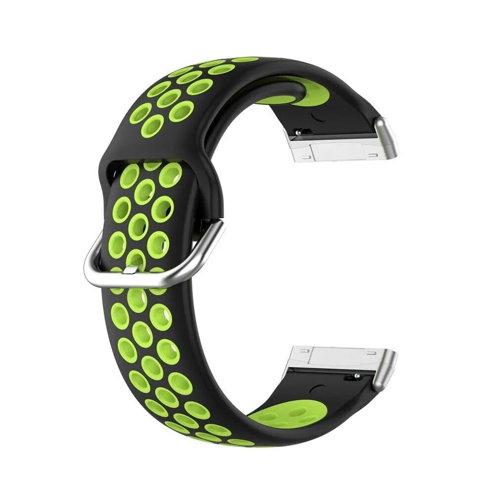 Replacement Silicone Sports Watch Strap Compatible with the Fitbit Sense & Versa 3