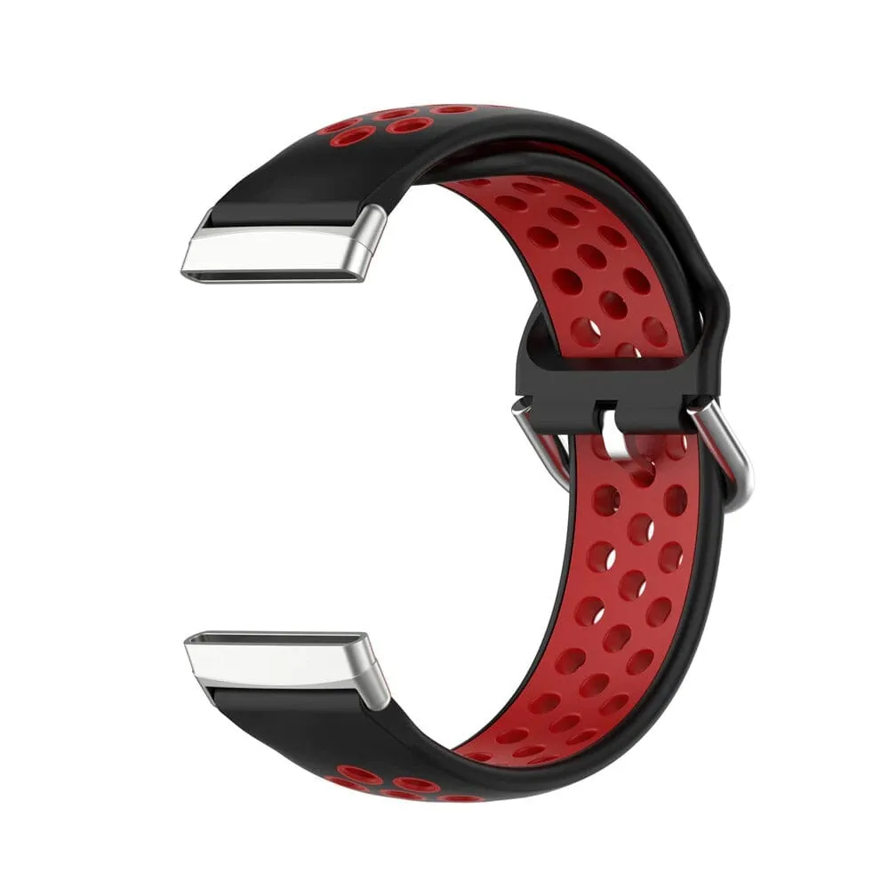 Replacement Silicone Sports Watch Strap Compatible with the Fitbit Sense & Versa 3