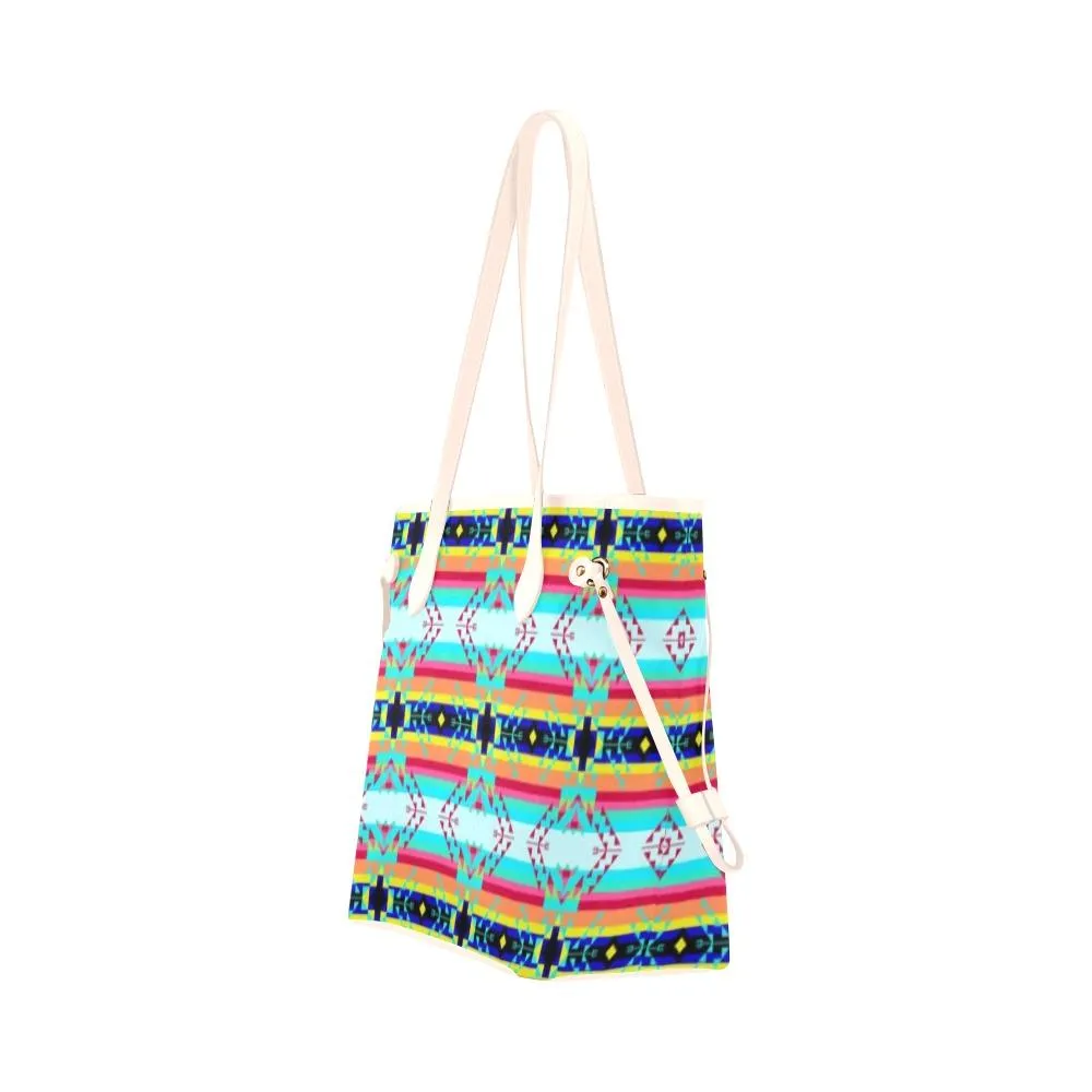 Sacred Spring Clover Canvas Tote Bag