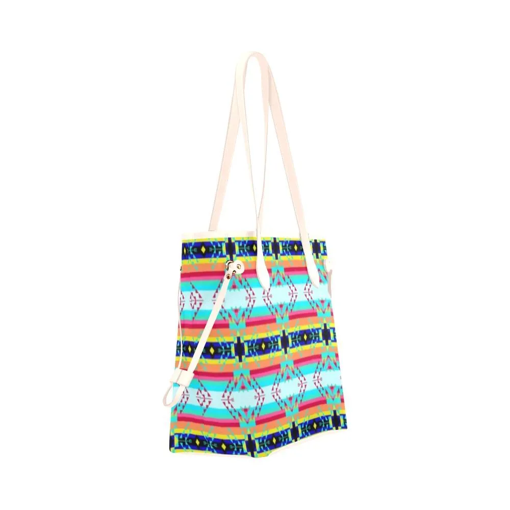 Sacred Spring Clover Canvas Tote Bag