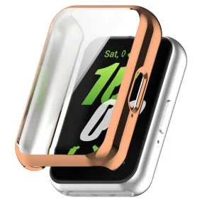 Samsung Galaxy Fit3 Plastik Cover m. Indbygget Skærmbeskytter - Rose Gold