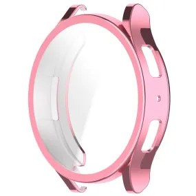 Samsung Galaxy Watch 6 (44mm) Plastik Cover m. Indbygget Skærmbeskytter - Pink