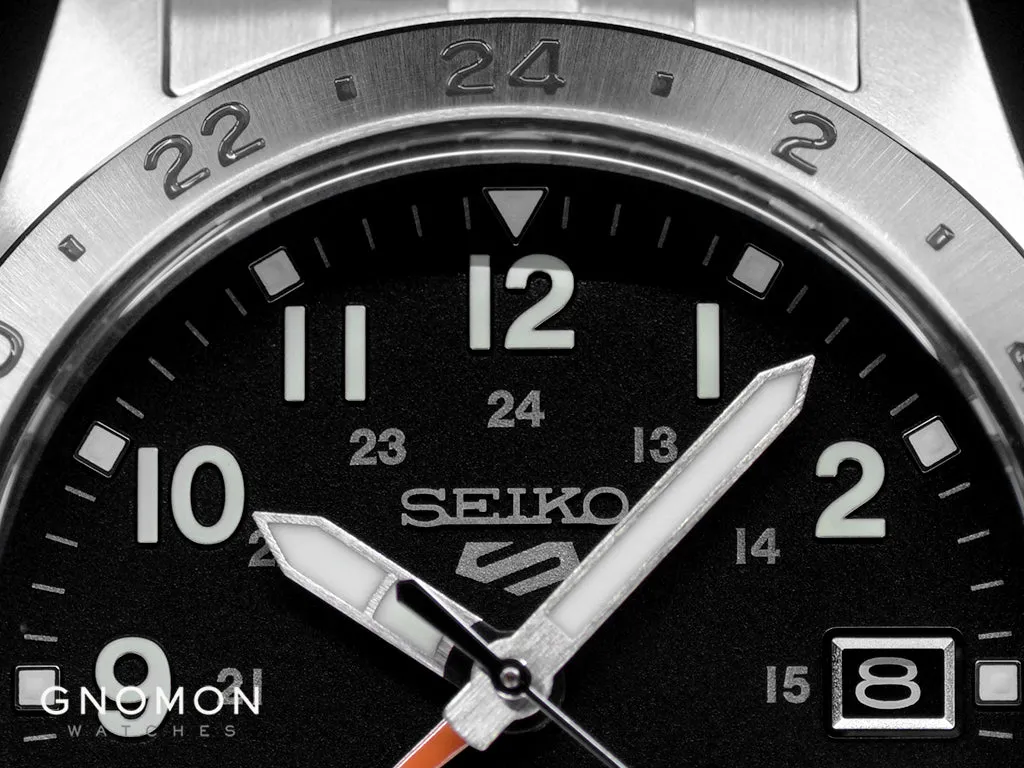 Seiko 5 Sports “Field Sports Style” GMT Black Ref. SBSC011