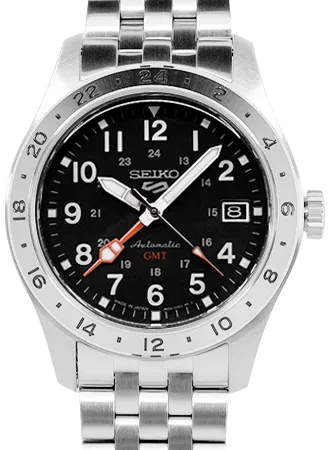 Seiko 5 Sports “Field Sports Style” GMT Black Ref. SBSC011